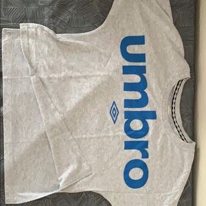 Umbro crop top workout tee